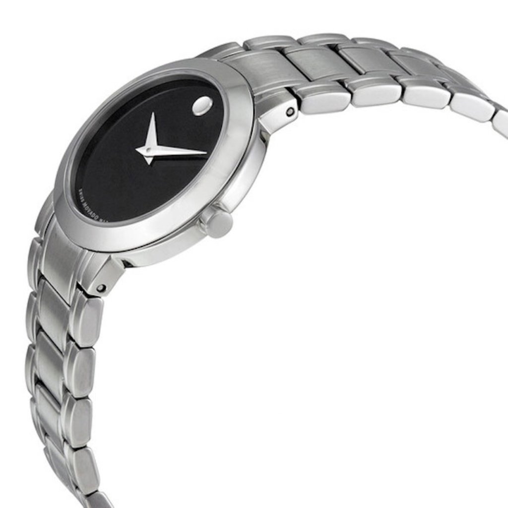 Movado Stiri Black Dial Stainless Steel Ladies Watch — image 3 of 8